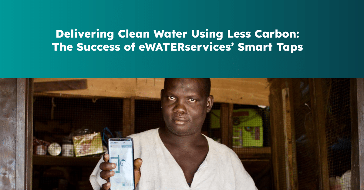 The Success of eWATERservices’ Smart Taps